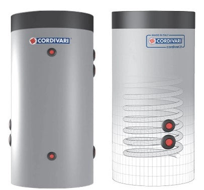Bollitore Polywarm Cordivari Modello BOLLY PRIMO 150 Lt Per Produzione Di A.C.S. Con 1 Scambiatore Fisso