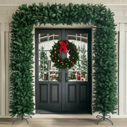 Arco ad Albero di Natale-Albero Natalizio Verde 240 cm