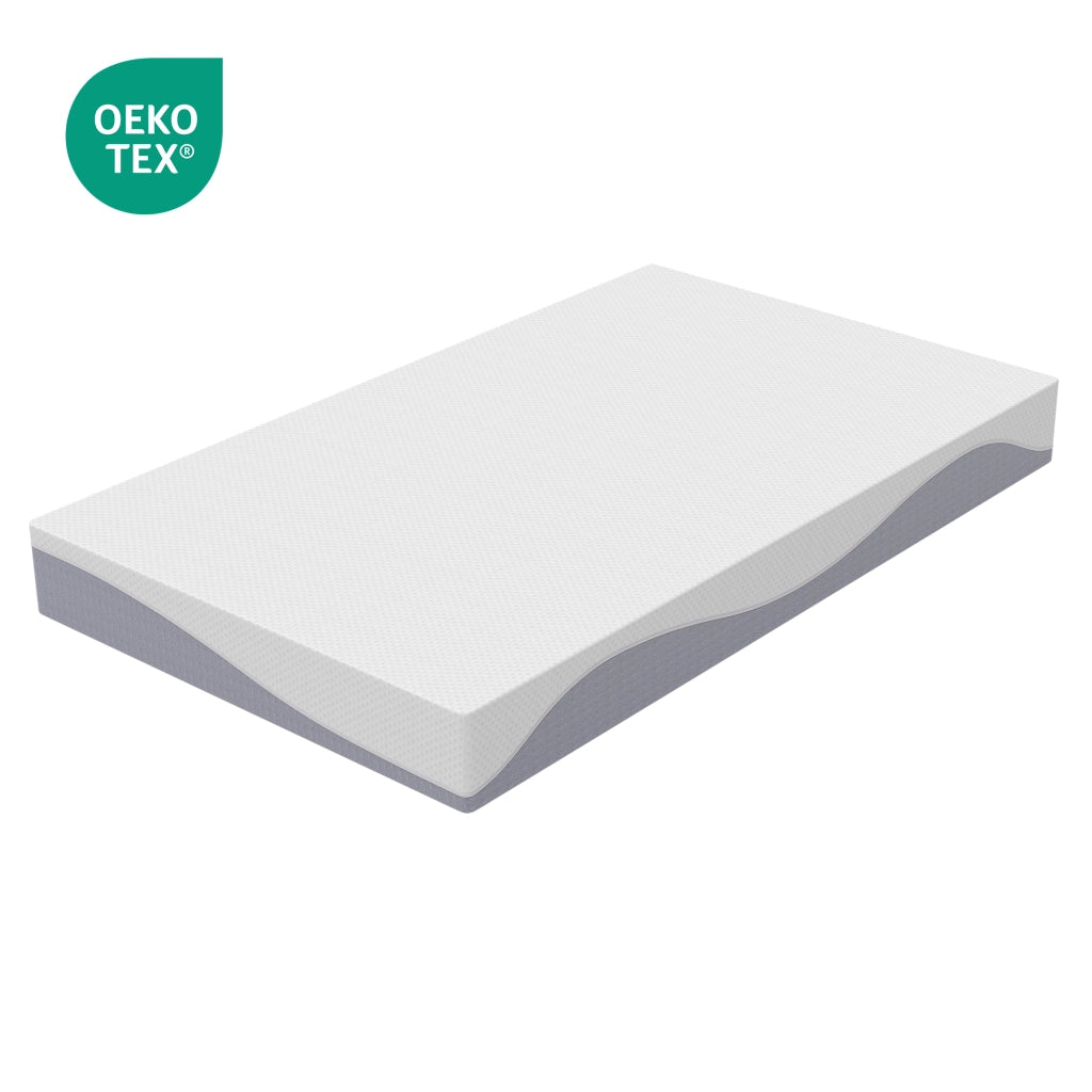 Materasso in Schiuma 90x200 ¨C MINIMAL ¨C Grigio e Bianco, H3/H4, Altezza 20 cm, Oeko-TEX