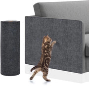 Matto di arrampolata per gatti autofissante, 40 * 200 cm, scala per gatti, palo per arrampolata, pannello per parete per gatti - Grigio