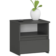 Comodino AKORD CL1 Grigia Grafite 40 cm 1 cassetto 40x35x40 cm