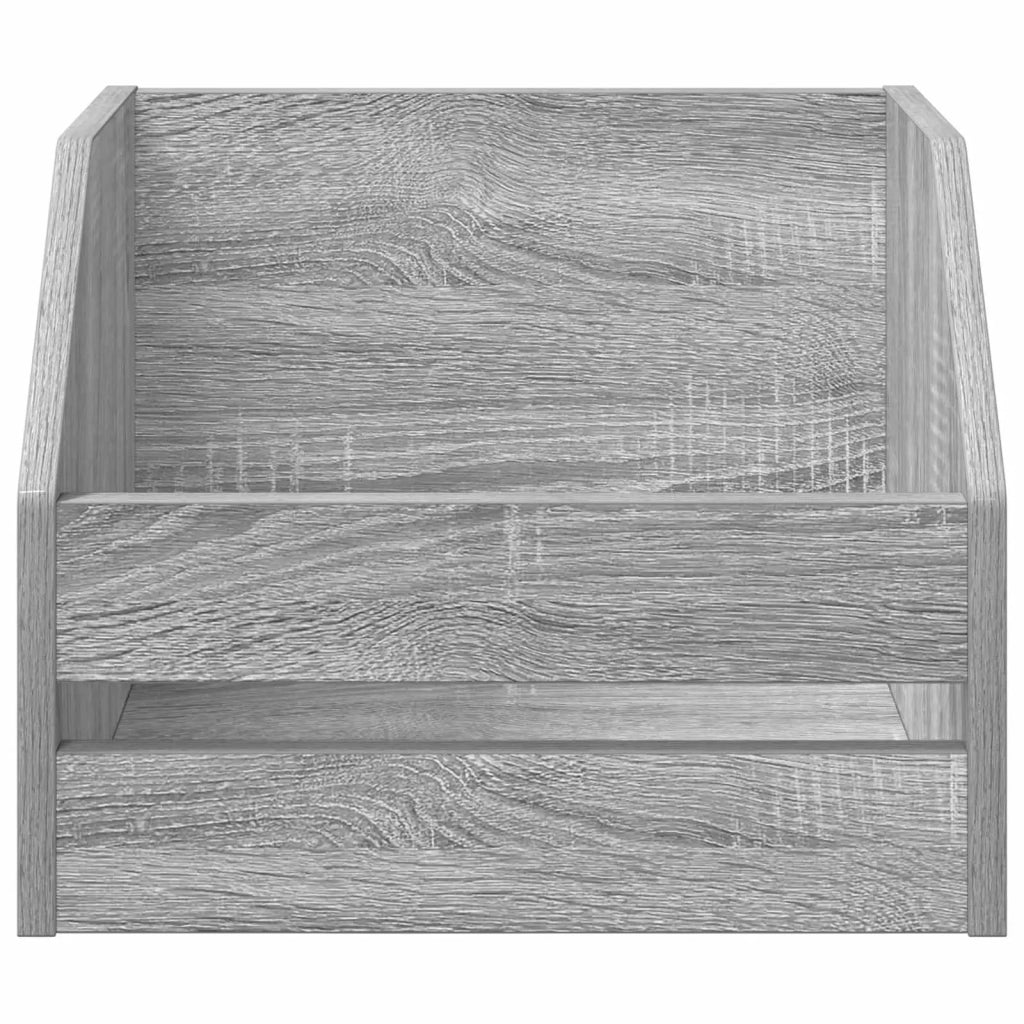 Scatola per album in vinile 2 pz Sonoma grigio 38 x 30 x 29 cm 8012821