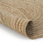 Tappeto in Juta Intrecciata 150 cm Rotondo 245338