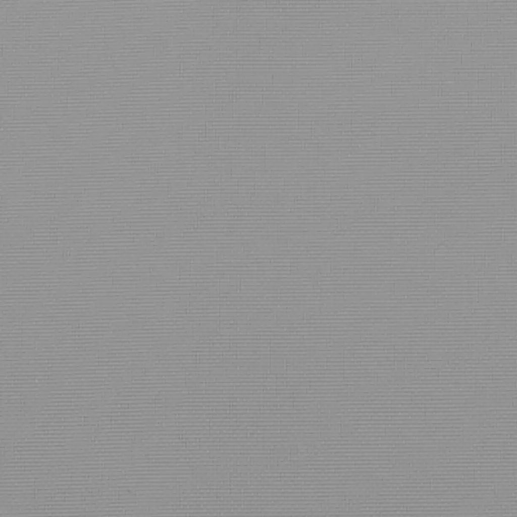 Cuscino per Panca Grigio 100x50x7 cm in Tessuto Oxford 361565