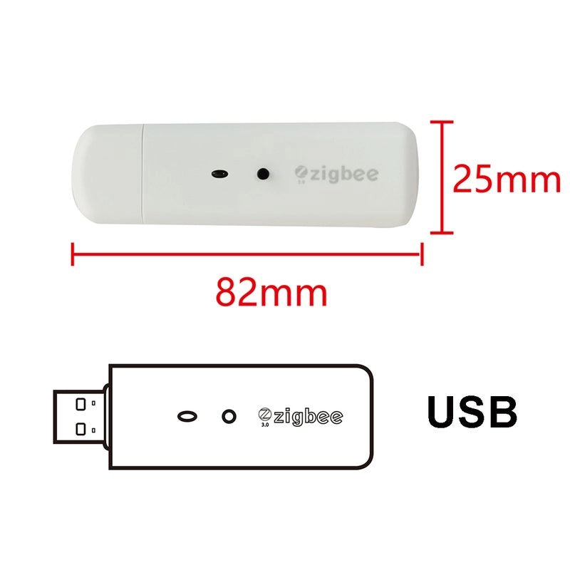 Gateway ZigBee USB Wireless Senza Cavo ZigBee 3.0 Hub Bridge APP Tuya Smart Life