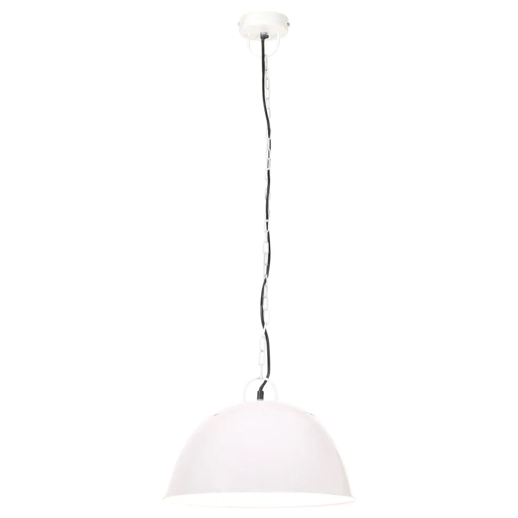 Lampada Industriale Vintage 25 W Bianca Rotonda 41 cm E27 320544