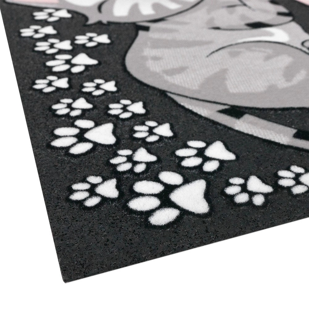 Zerbino Gomma Simpatico Tappeto Ingresso Asciugapassi Antiscivolo Made In Itay Dis.C