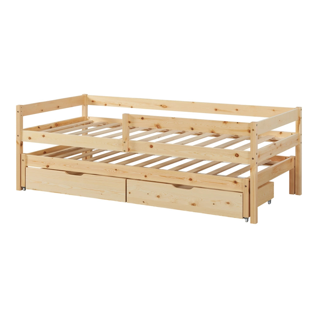 Letto per Cameretta Sonkajärvi a 2 Posti Letto - Legno Naturale [en.casa]