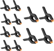 Klemme a viti 12 pezzi 15,2 cm Flessi in nylon resistenti per lavorazione del legno Progetti di fai da te Studio fotografico Sfondi per foto
