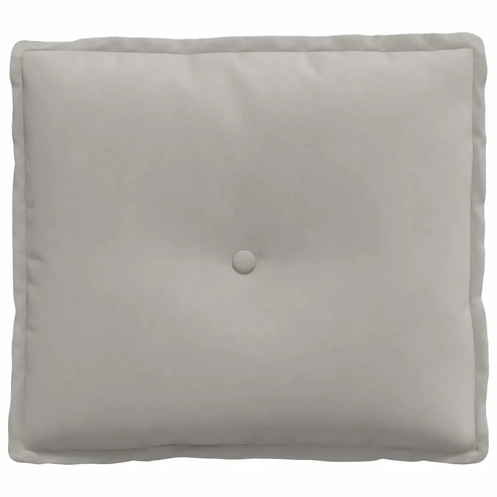 Cuscino per Schiena Grigio chiaro 50 x 45 cm