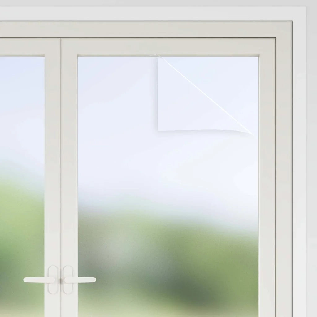 Pellicola per finestra autoadesiva Grigio Frosted 90 x 500 cm 3394608