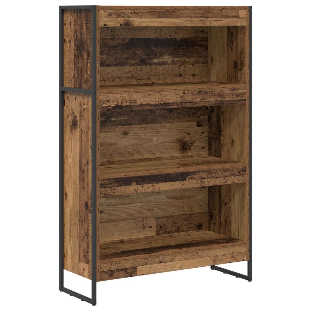 Armadio per Libri Legno vecchio 80 x 30 x 121 cm