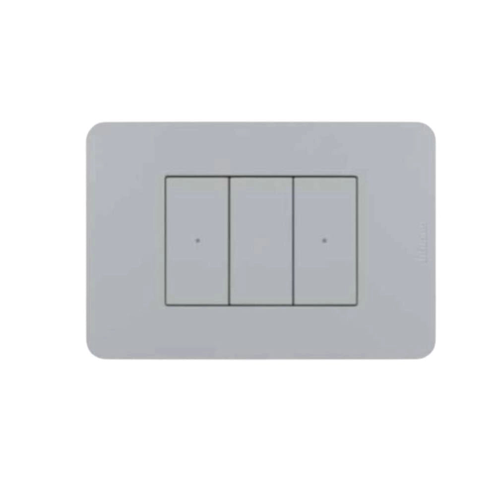 Falso polo bticino 1 modulo per impianti elettrici *** colore grigio, confezione 1