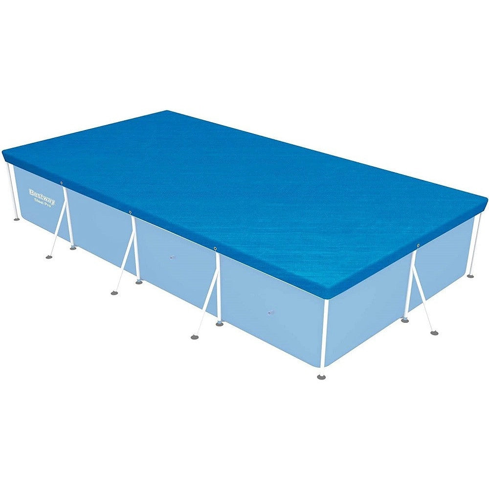Trade Shop - Copertura Per Piscina Steel Pro Telo Copripiscina Rettangolare 400x211x81cm 58107 -