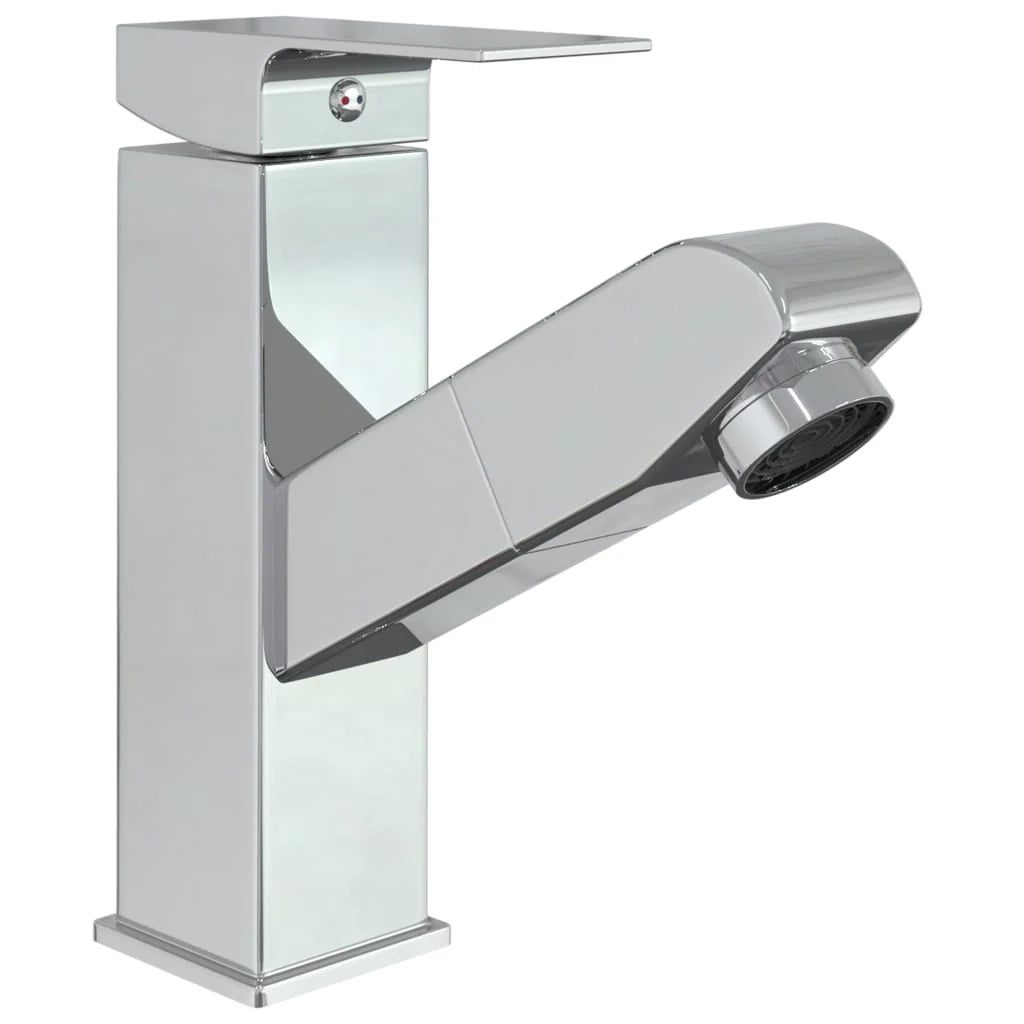 Miscelatore lavabo a scomparsa per bagno miscelatore lavabo per bagno finitura per interni 17,2 cm cromato 02_0003525
