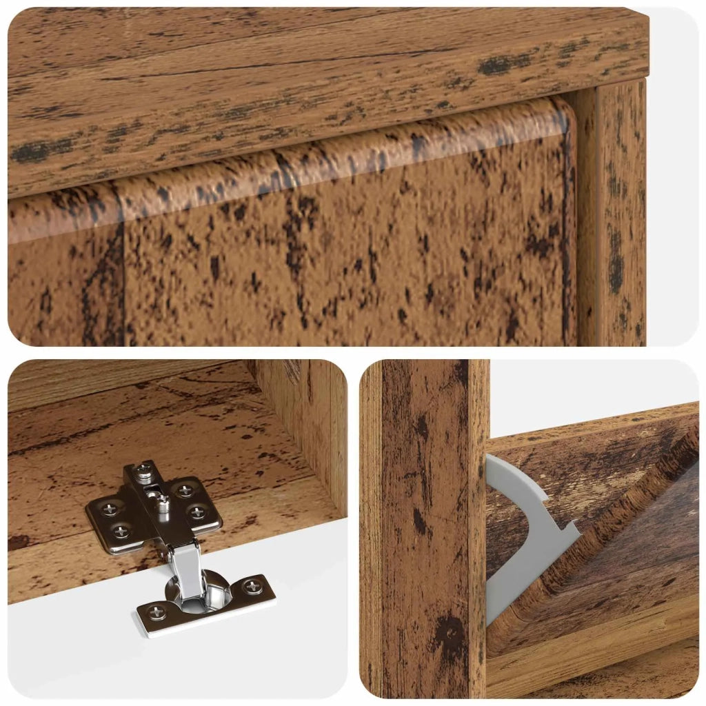 Mobile per scarpe BREDA 78 x 24 x 103 cm Legno ingegnerizzato 897543