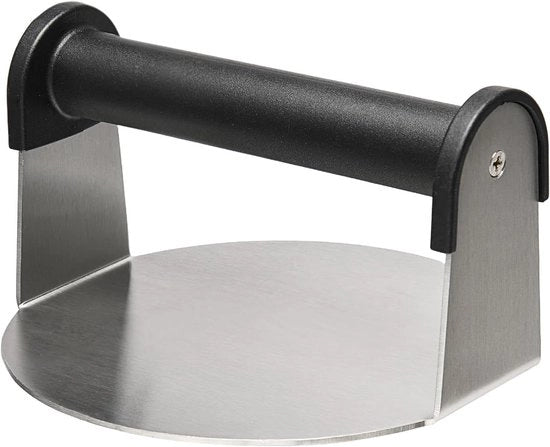 Pattino per hamburger in acciaio inox - ideale per hamburger perfettamente formati - 1 pezzo - Acciaio inox