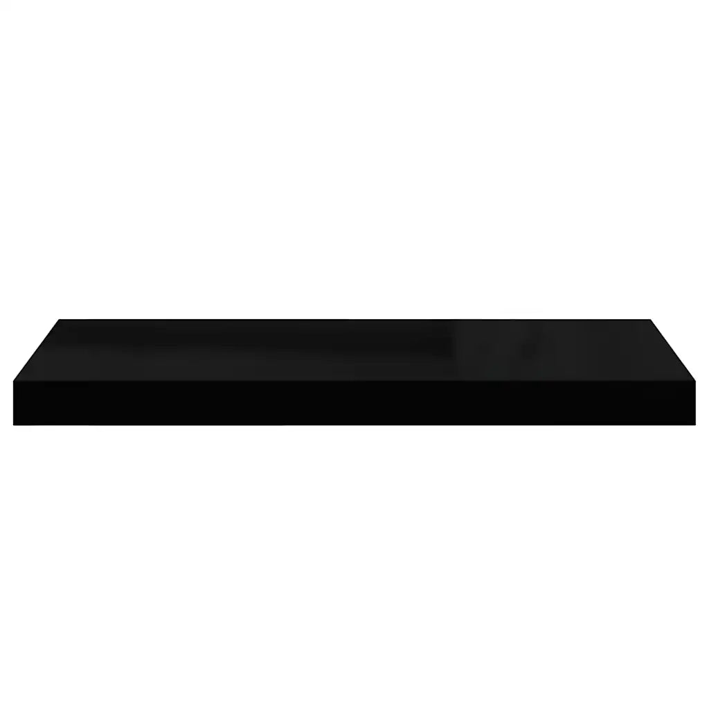Scaffali a Parete 4 pz Neri 60x23,5x3,8 cm in MDF 323834