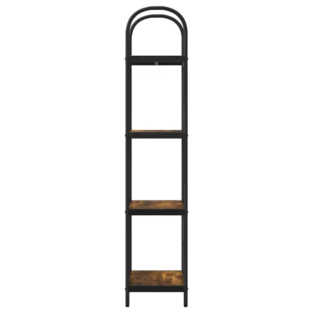 Libreria Rovere fumé 40 x 30 x 146 cm Legno multistrato 879931
