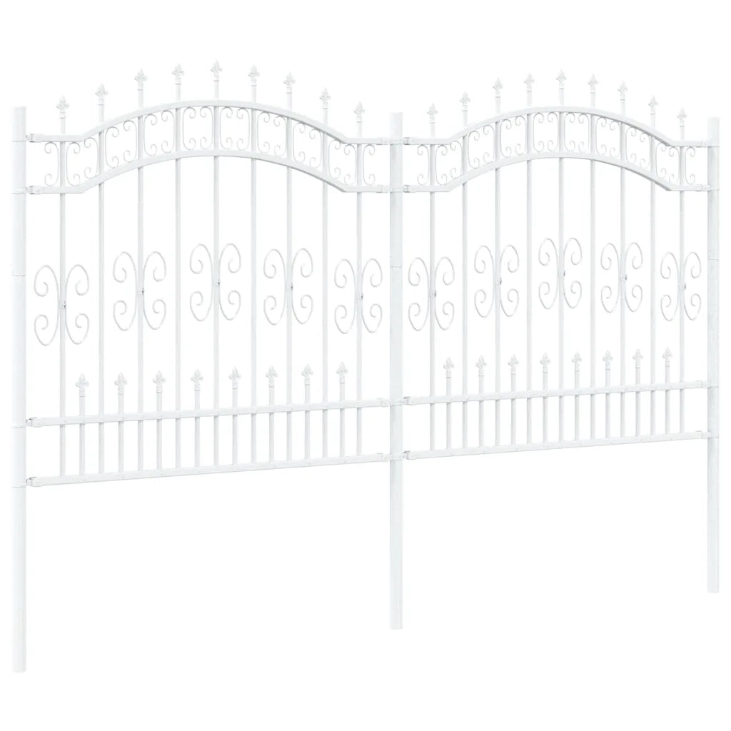 Recinzione per Giardino | Recinzione da cortile KAMPEN Bianco