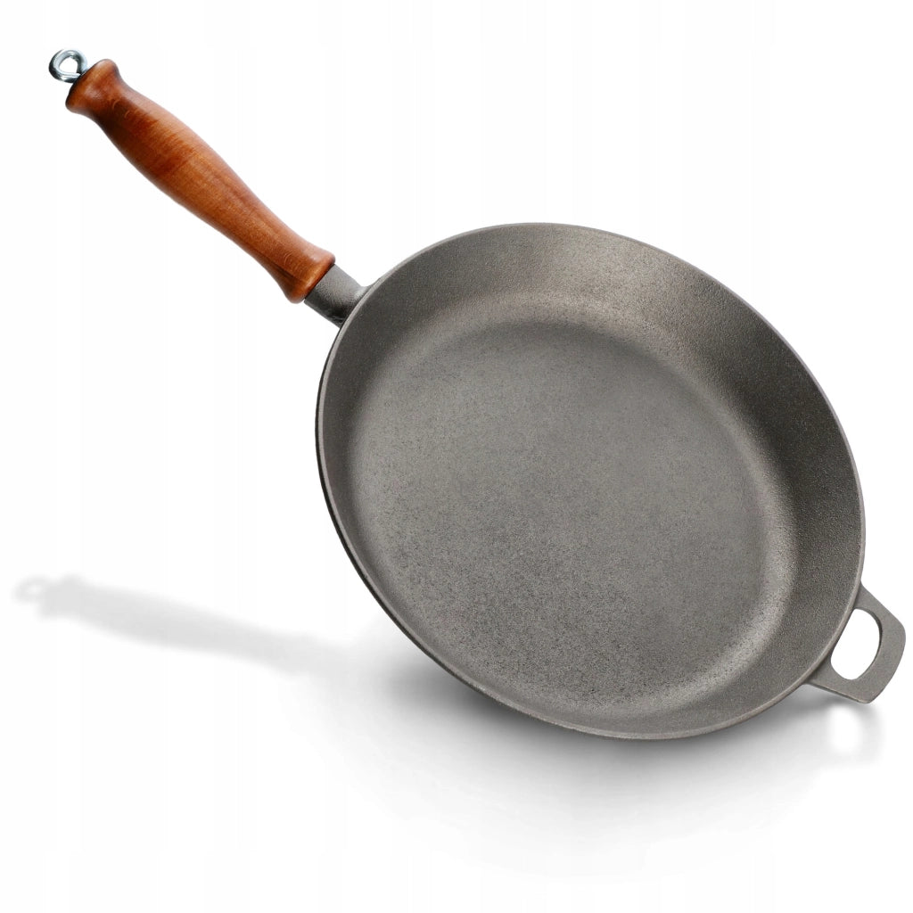 Padella in ghisa KADAX per gas e induzione, 26 cm, con rivestimento antiaderente, grande
