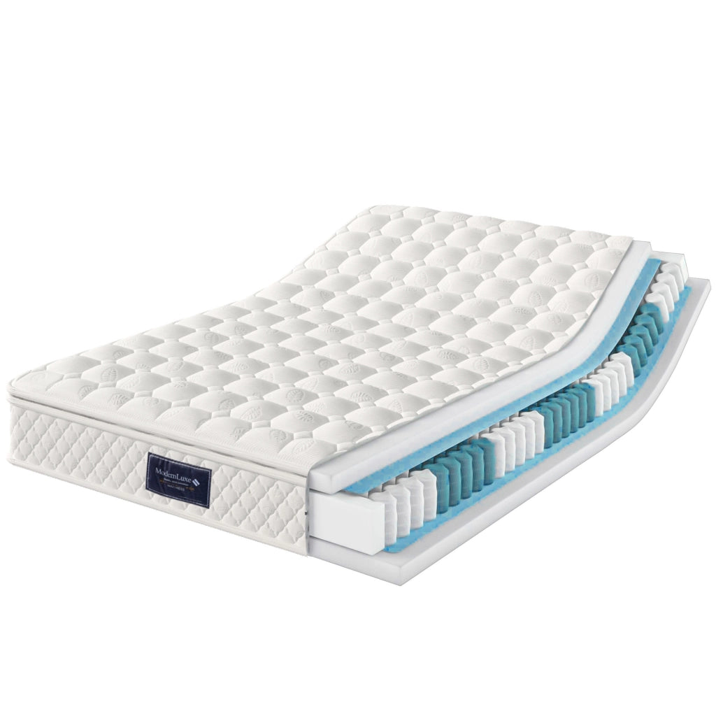 Materasso a molle insacchettate 7 zone bianco 160x200 cm