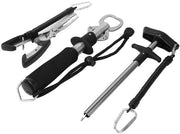 Kit di attrezzi per pesca con uncino in acciaio inossidabile e rimuovitore di vischio per pesca