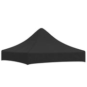 Tetto per Tendone per Feste 2x2 m Nero 270 g/m2 CFW8865580