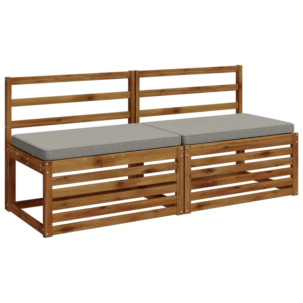 Cuscini per Panchina a 2 Pezzi VUGHT 2 pz 100% Poliestere 951729