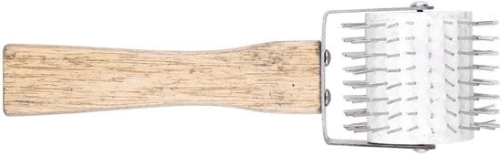 Strumento per l'estrazione della melata - Estrazione della melata - Attrezzatura per api - Rulli a ago - Manico in legno - Estrazione efficiente - Estrarre melata da api