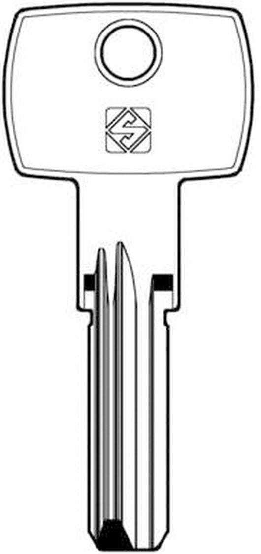 chiave punzonata silca gvy1r cod:ferx.74189