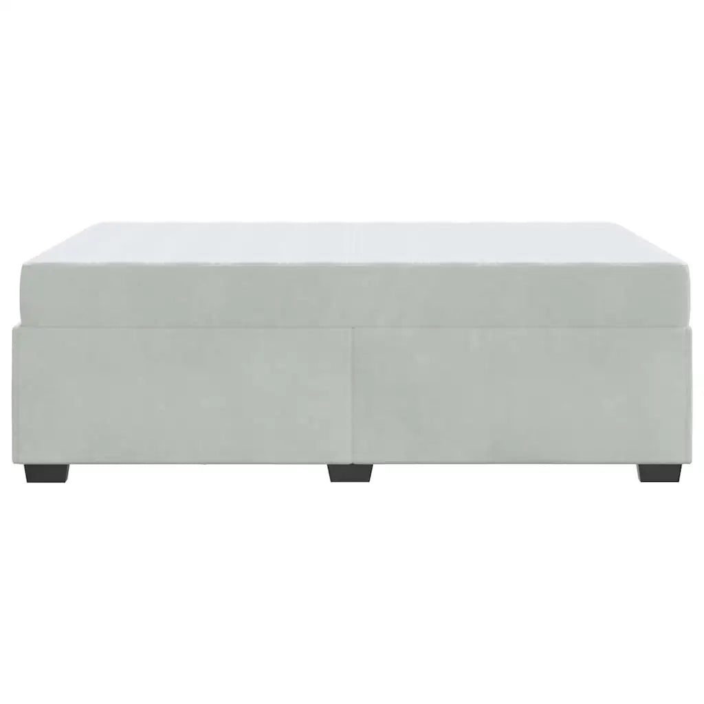 Struttura del letto Grigio chiaro 120 x 190 cm Tessuto 3399278