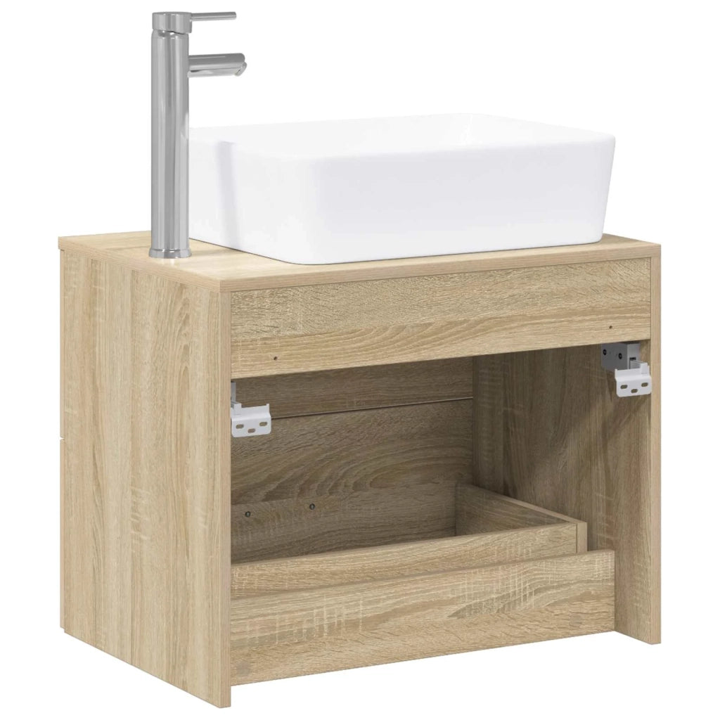 Set di mobili per il bagno Rovere Sonoma Legno ingegnerizzato 3404392