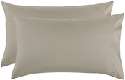 Set di 2 cuscini copritesto - Dimensioni 51*92cm - Copritesto in 100% poliestere con chiusura a sacco - Resistente alle pieghe, incolori, resistente alle macchie copritesto - Khaki - 20*36in(51*92cm)