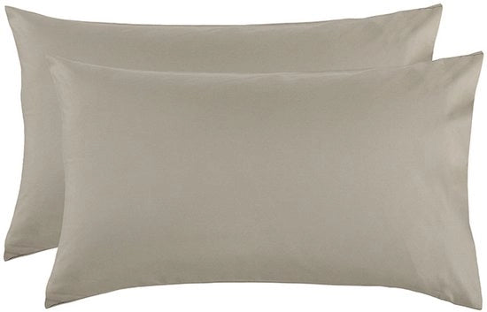 Set di 2 cuscini copritesto - Dimensioni 51*92cm - Copritesto in 100% poliestere con chiusura a sacco - Resistente alle pieghe, incolori, resistente alle macchie copritesto - Khaki - 20*36in(51*92cm)