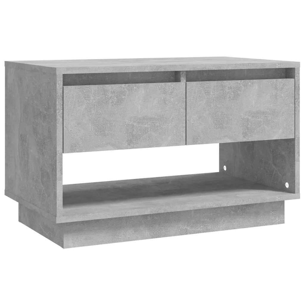 Mobile TV | Armadietto TV | Mobile Porta TV Grigio Cemento 70x41x44 cm in Truciolato