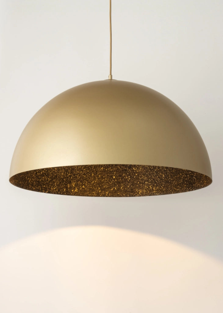 Lampada a sospensione Sfera Ø35 oro/nero E27 Sigma Lighting
