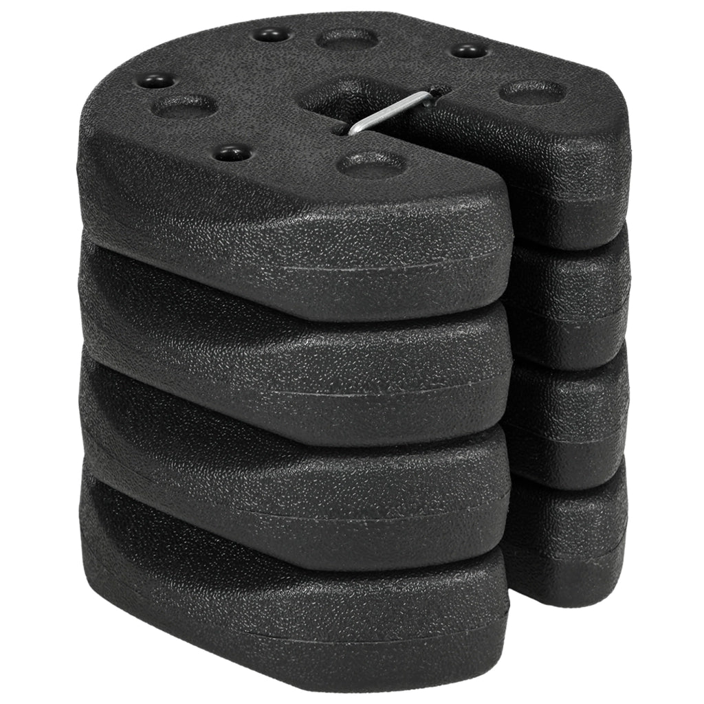 Set 4 Pesi per Gazebo 12 kg ¨C Xylo ¨C Con Perni Fissaggio e Cinghia Trasporto