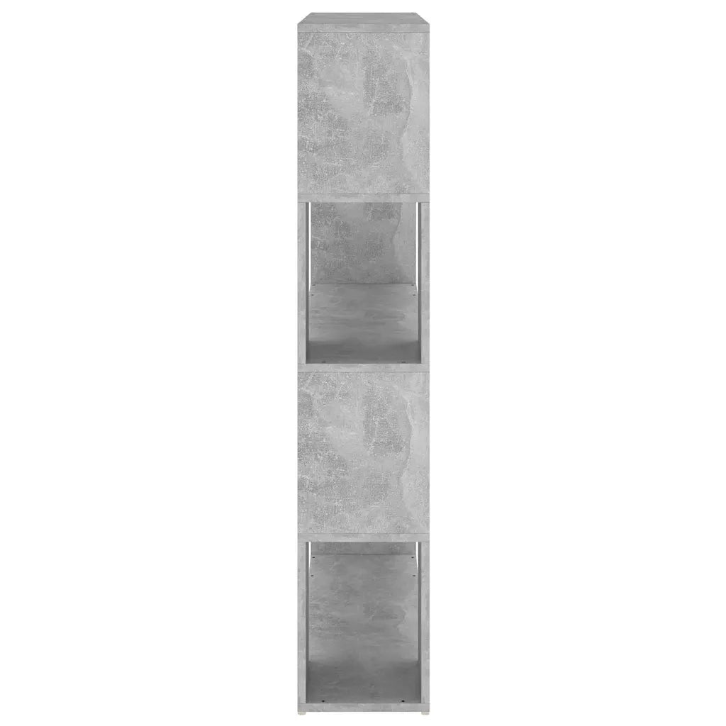 Libreria/Divisorio Grigio Cemento 100x24x124 cm 809192