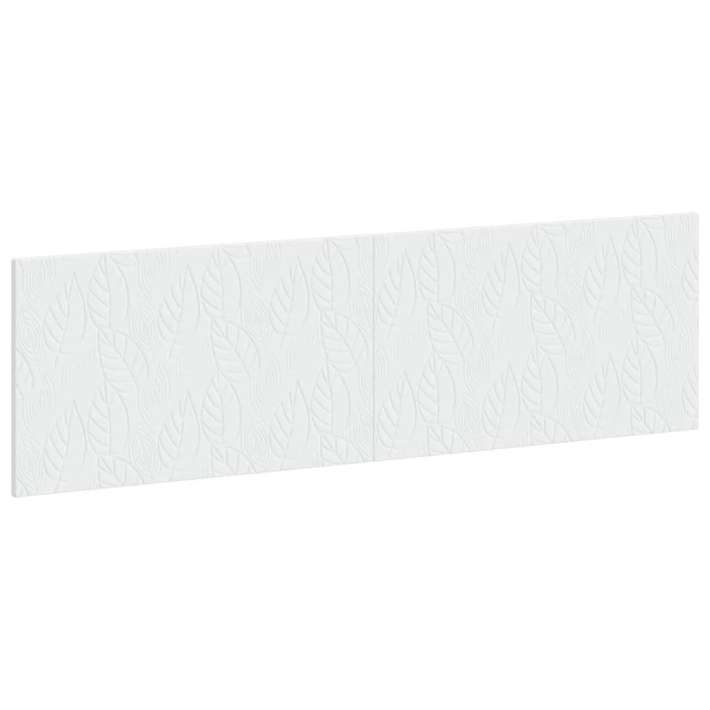 Testiera da Muro DELFT Bianco Legno ingegnerizzato 897155