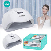 Trade Shop - Lampada Uv Led 68w 36led Fornetto Per Ricostruzione Unghie Gel Nail Art Tx-8486 -