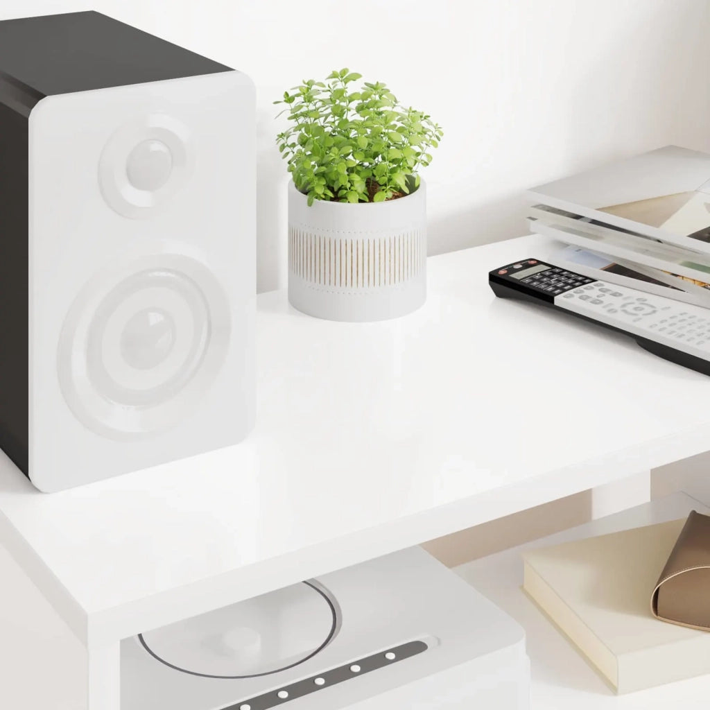 Mobile TV Bianco 60 x 30 x 40 cm Legno multistrato 8000316
