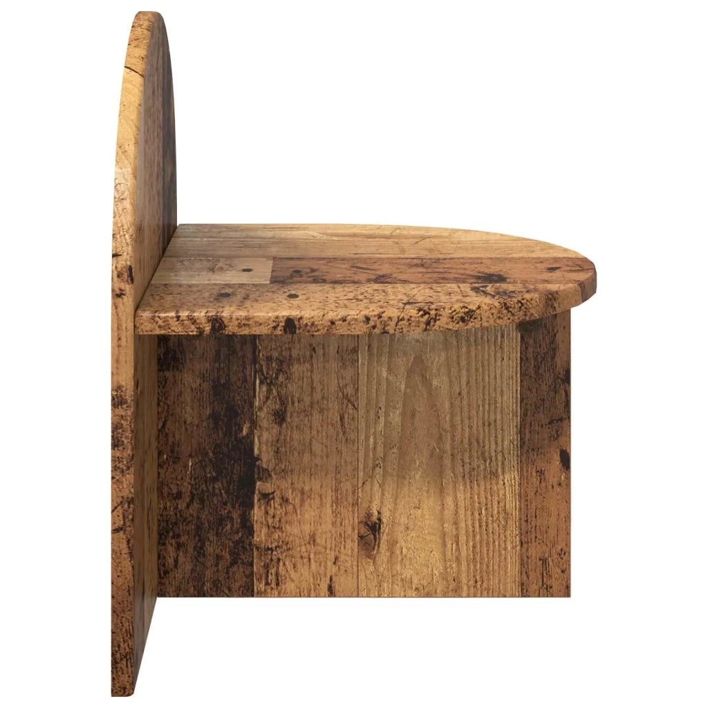 Set di 2 Comodini | Armadio da Notte | Mobiletto da notte Legno antico 40 x 35,5 x 45,5 cm