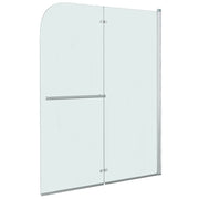 Box Doccia Pieghevole a Libro 2 Pannelli in ESG 120x140 cm 144677
