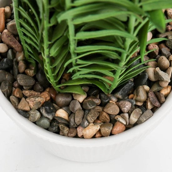 Pianta finta in vaso, pianta finta, varietà di varecchio di Boston, decorazione, piante d'arte moderne, piante in plastica, decorazione per soggiorno, balcone, camera da letto, bagno, stanza, decorazione da tavolo