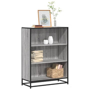 Libreria Grigio Sonoma 80,5x35x107,5 cm in Legno Multistrato 849122