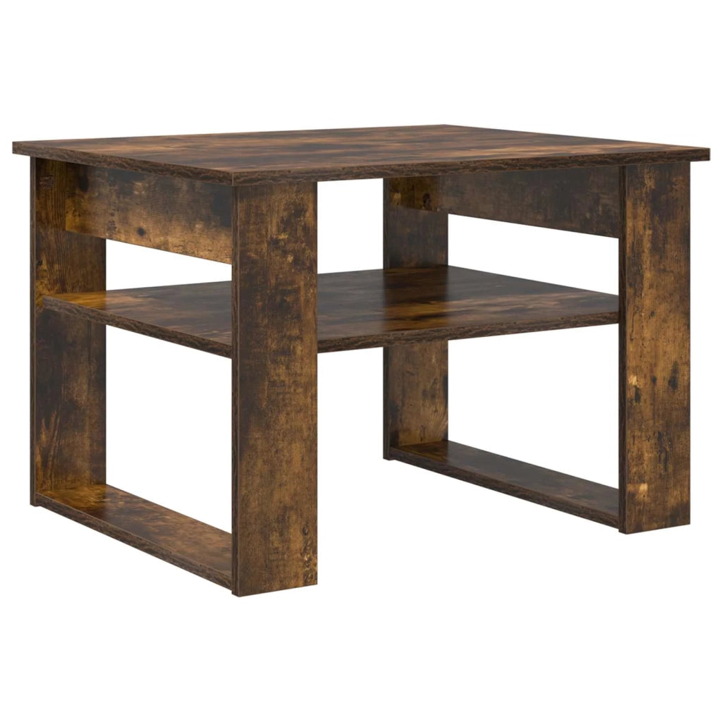 Tavolino da salotto | Tavolino da caff¨¨ | Tavolino da Soggiorno Rovere fum¨¦ 64 x 54 x 44 cm