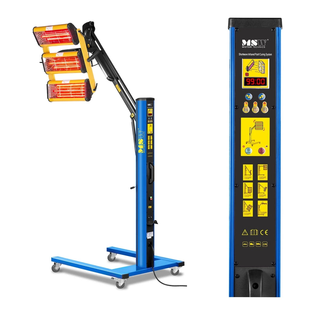 Lampada a infrarossi per carrozzeria - 3300 watt - 3 emettitori 14_0006450