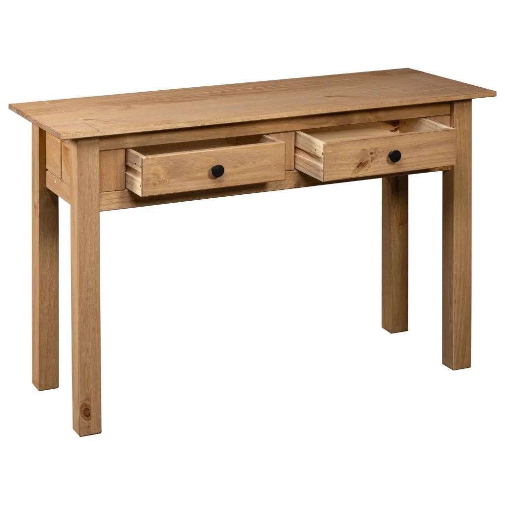Tavolo Consolle | Tavolo d'Ingresso 110x40x72 cm Legno Massello Pino Panama Range