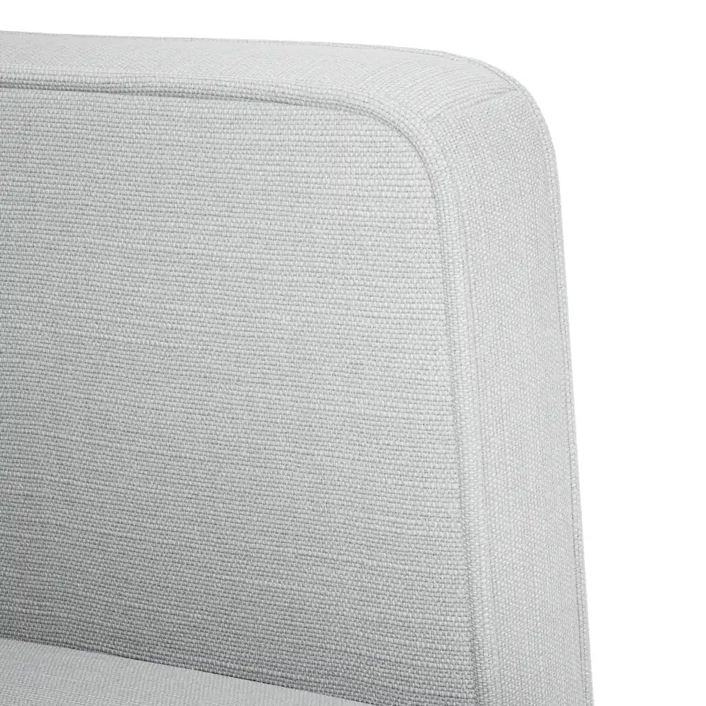 Divano Sedia con Braccioli Grigio Nuvola 53 cm in Tessuto 4100551